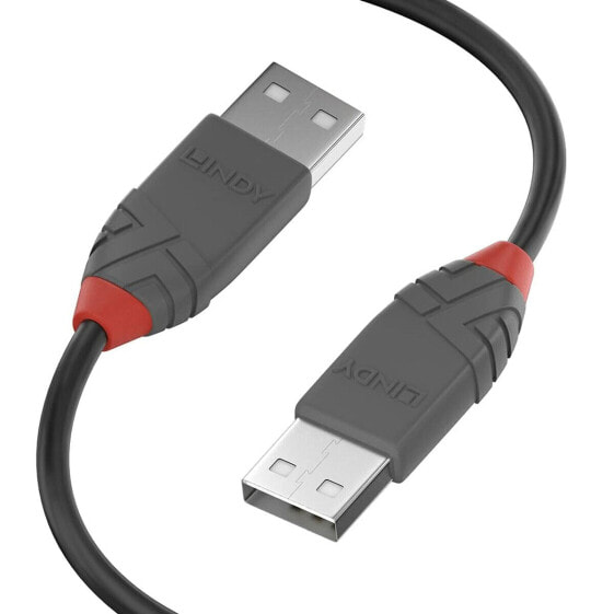 Кабель Micro USB LINDY 36693 2 m Чёрный Серый Разноцветный