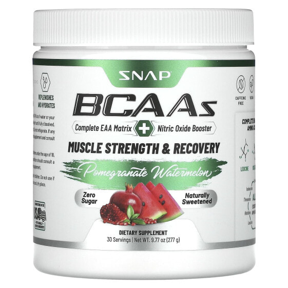 BCAAs, Pomegranate Watermelon, 9.77 oz (277 g)