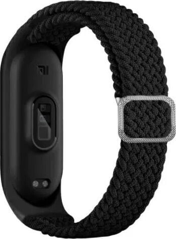 Beline Beline pasek Mi Band 5/6 Textile czarny/black