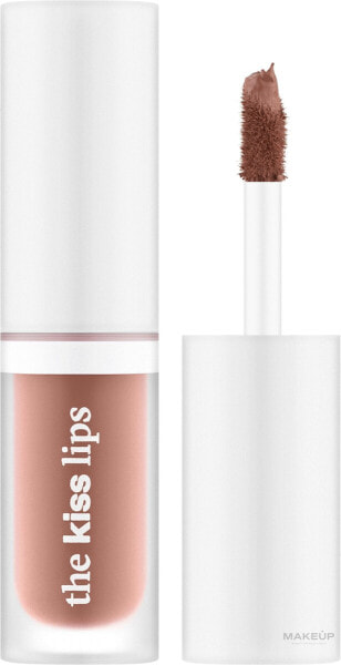 Flüssiger Lippenstift - Paese Liquid Lipstick The Kiss Lips 01 - Nude Beige