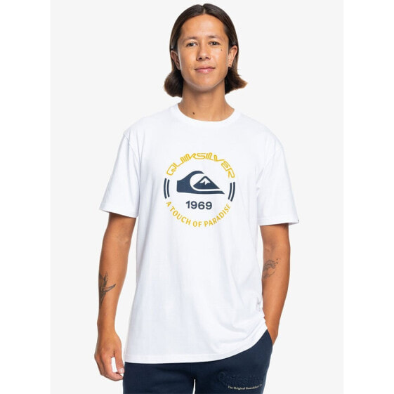 QUIKSILVER Circle Logo short sleeve T-shirt