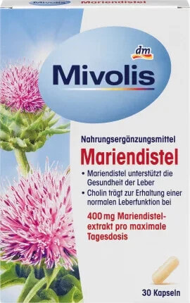 Mariendistel, 30 Kapseln, 16 g