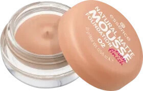 Foundation Natural Matte Mousse 02, 16 g