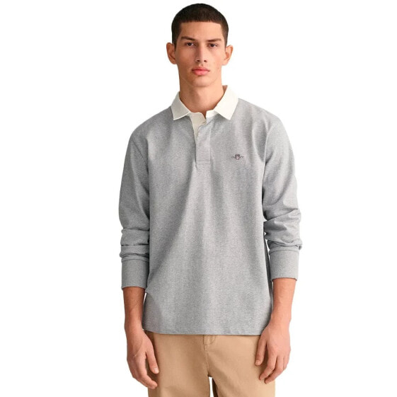 GANT Reg Shield Heavy Rugger long sleeve polo