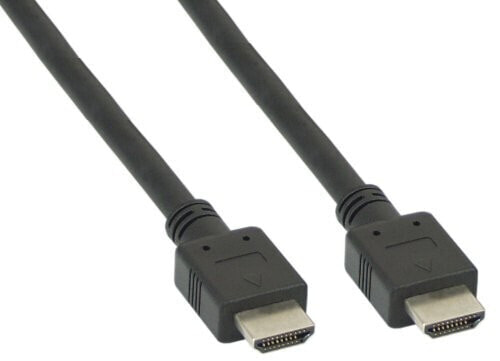 InLine HDMI Cable High Speed male / male black 15m
