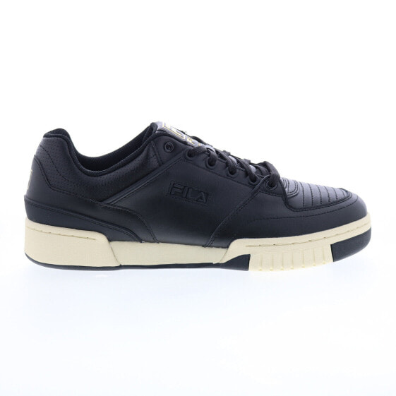 Fila Targa Nt 1TM01967-978 Mens Black Leather Lifestyle Sneakers Shoes
