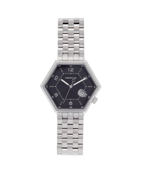 Часы Morphic M95 Stainless Steel Black/Silver