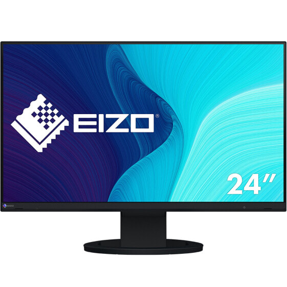 EIZO FlexScan EV2480-BK - 60.5 cm (23.8") - 1920 x 1080 pixels - Full HD - LED - 5 ms - Black