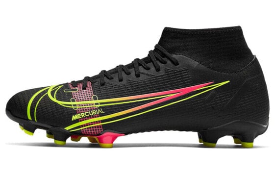 Кроссовки Nike Mercurial Superfly 8 刺客 14 Academy FG/MG черные Nike Mercurial CV0843-090