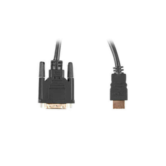 Кабель HDMI Lanberg CA-HDDV-20CU-0030-BK Чёрный 3 m