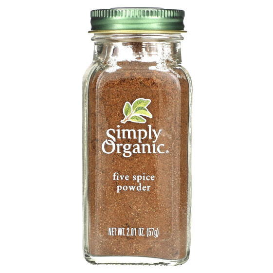 Simply Organic, Порошок Five Spice, 2.01 унции (57 г)