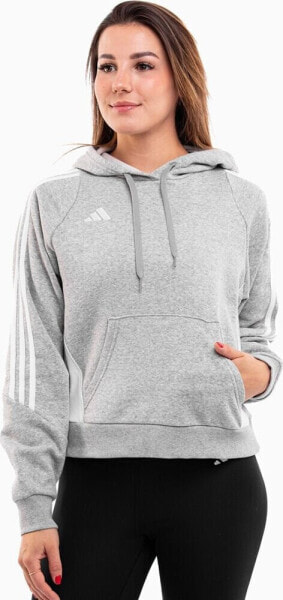 Adidas Bluza damska adidas Tiro 24 Hooded szara IR7509 M