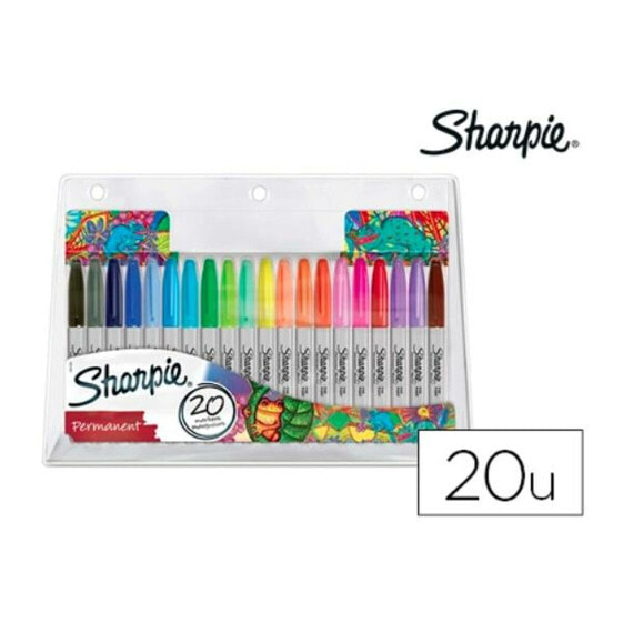 Set of Felt Tip Pens Sharpie 2061128 Multicolour 20 Pieces