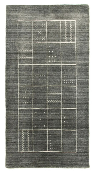 Nepal Teppich - 144 x 74 cm - grau
