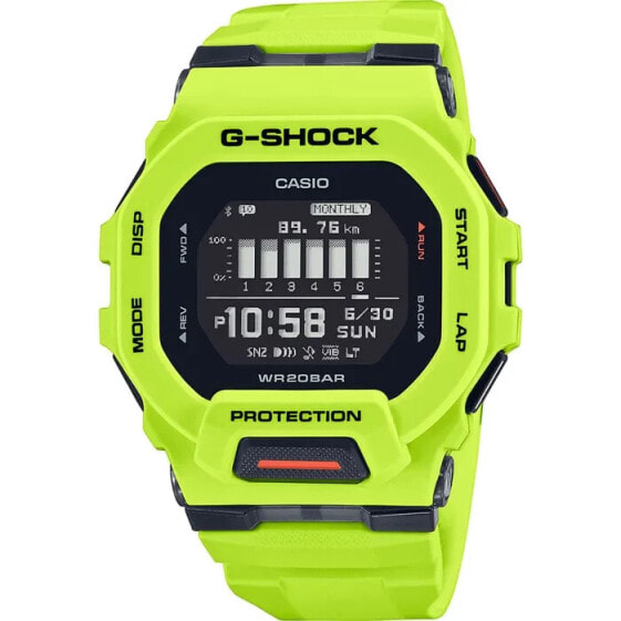 Часы CASIO G-Shock Sport GBD-200 Fluoresz Gelb
