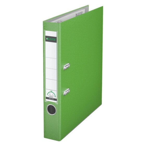 Esselte Leitz 180° Lever Arch File Plastic 50 mm - A4 - Plastic - Green - 350 sheets - 5 cm - 55 mm