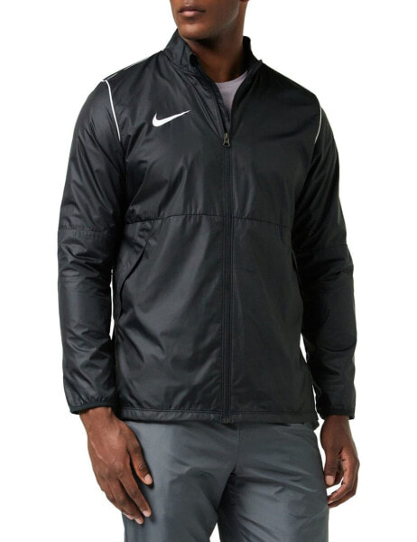 Nike Men's Park 20 Rain Jacket, BV6881-010 (Black/White, Large)