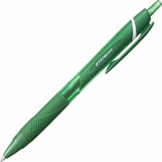 Ручка с жидкими чернилами Uni-Ball Jetstream SXN-150C-07 Зеленая 1 мм (10 штук)