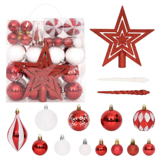 Weihnachtskugel-Set (70-teilig) 3028561