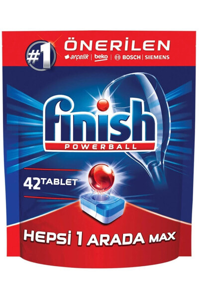 Таблетки для посудомоечных машин Finish Hepsi Bir Arada 42 шт