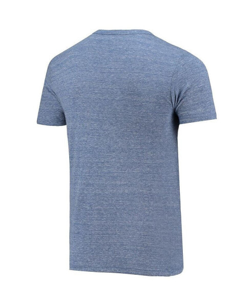 Men's Blue THE PLAYERS Eco-Crew Tri-Blend T-shirt