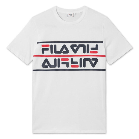 Белая мужская футболка Fila Salman Tee