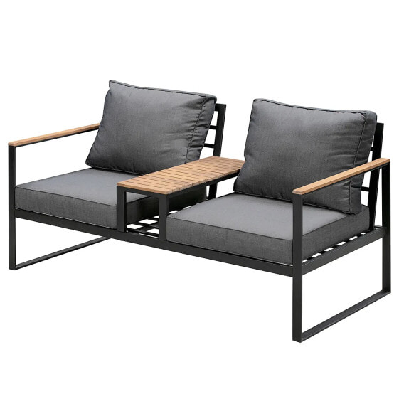 2-Sitzer Outdoorsofa Coari mit Ablage