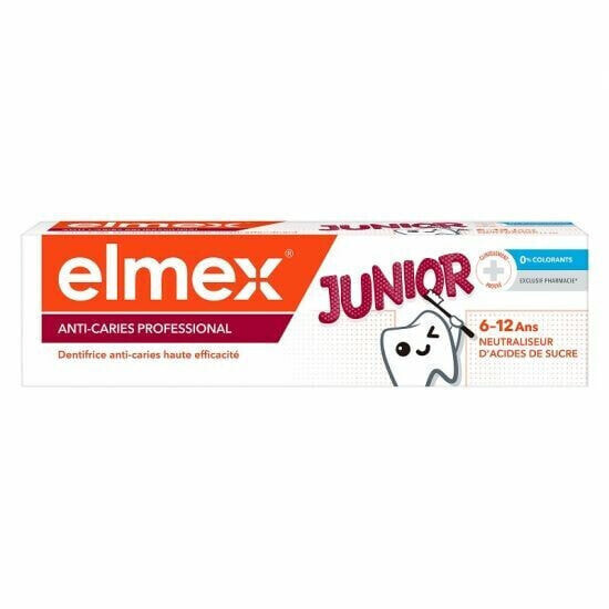 Зубная паста против кариеса ELMEX Junior Professional 75 мл