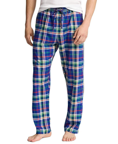 Men's Plaid Flannel Pajama Pants