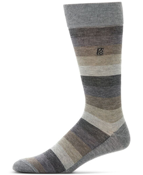 Men's Ombré Stripe Dress Socks