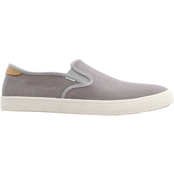 TOMS Baja Slip On Mens Grey Sneakers Casual Shoes 10013265