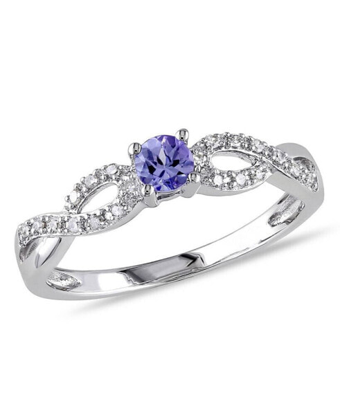 Кольцо Macy's Tanzanite Infinity.