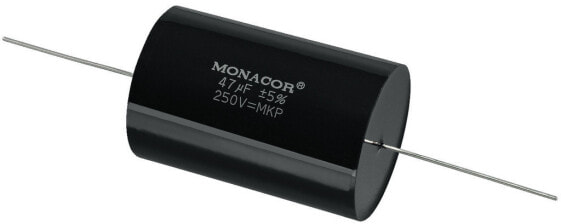 MONACOR MKPA-470 - Black - Film - Cylindrical - 47000 nF - 250 V - 61 mm