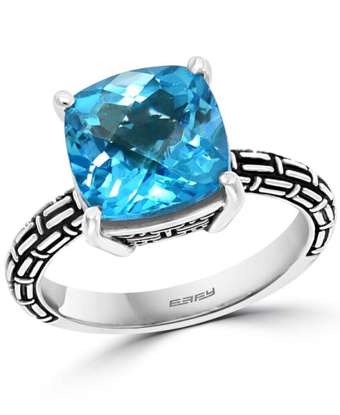 EFFY® Blue Topaz or Citrine Statement Ring (4-1/2 ct. t.w.) in Sterling Silver