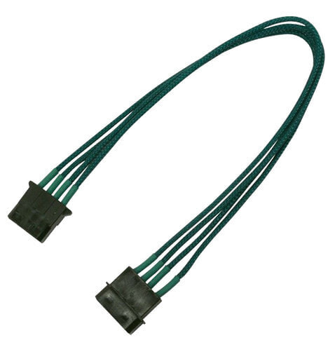 Nanoxia NX4PV3EG - 0.3 m - Molex (4-pin) - Molex (4-pin) - Male - Female - Green