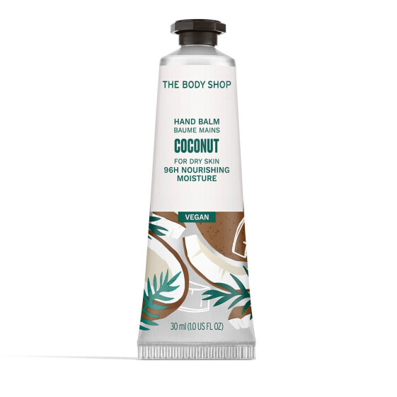 The Body Shop Coconut Hand Cream Увлажняющий и повышающий эластичность кожи крем для рук с кокосовым маслом
