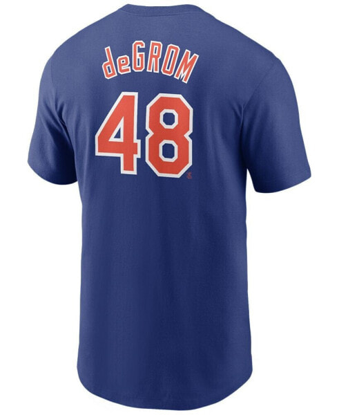 Men's Jacob deGrom New York Mets Name and Number Player T-Shirt