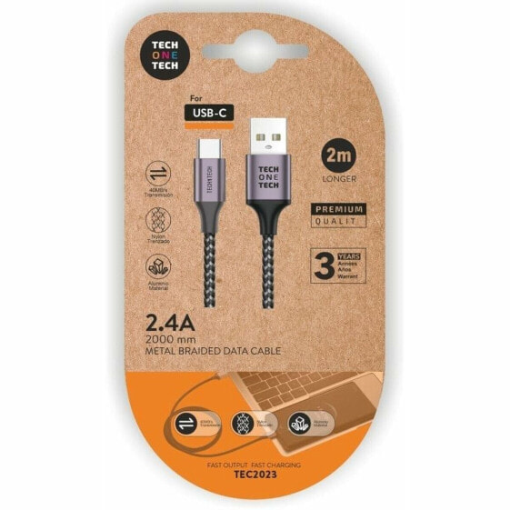 Кабель USB A — USB-C Tech One Tech TEC2023