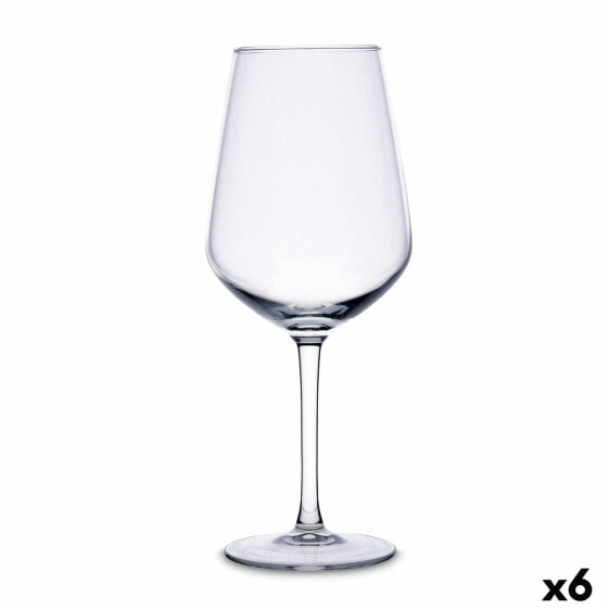 Бокал для вина прозрачный Esla 520 мл (6 штук) BigBuy Sommelier