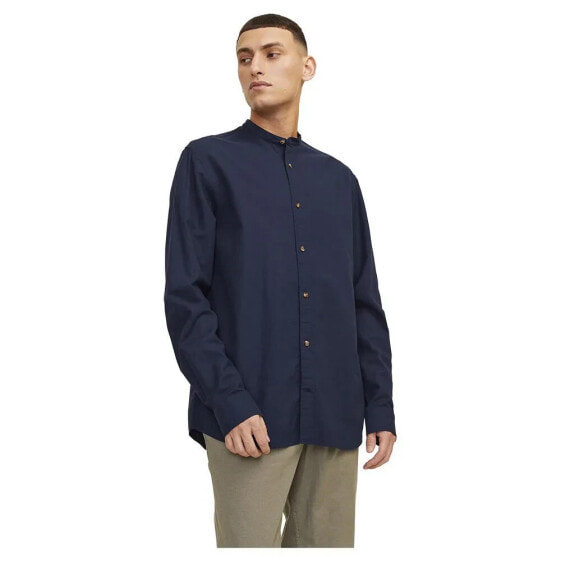 JACK & JONES Summer Band Linen Long sleeve shirt