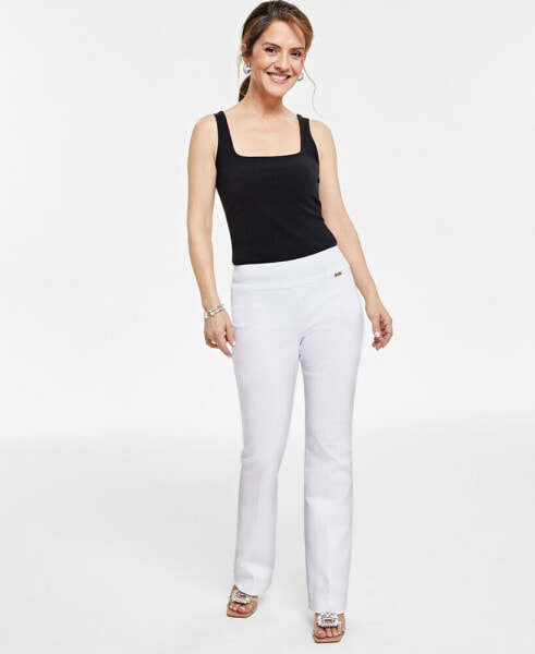 Petite Mid-Rise Bootcut Pants, Created for Macy's