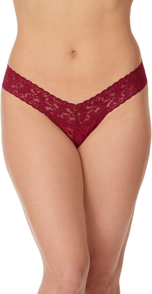 Hanky Panky 264277 Womens Signature Lace Low Rise Thong Underwear Size One Size