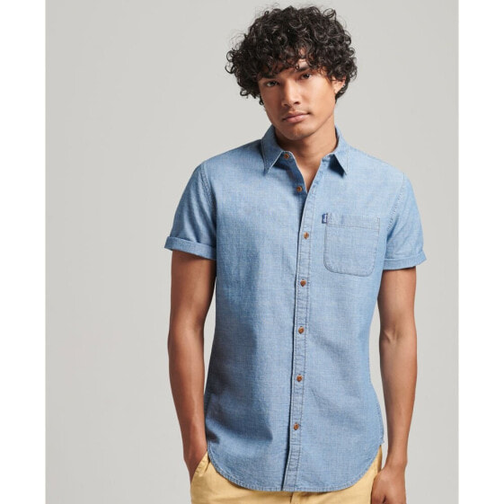 SUPERDRY Vintage Loom short sleeve shirt