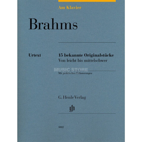 Henle Verlag Johannes Brahms: Am Klavier