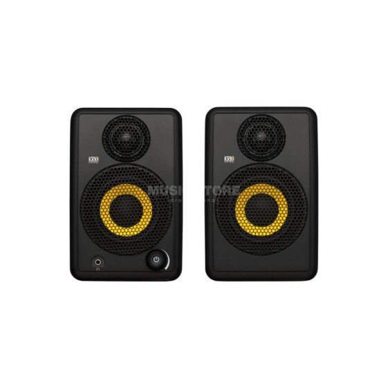 KRK GoAux 3 (Black/Yellow)