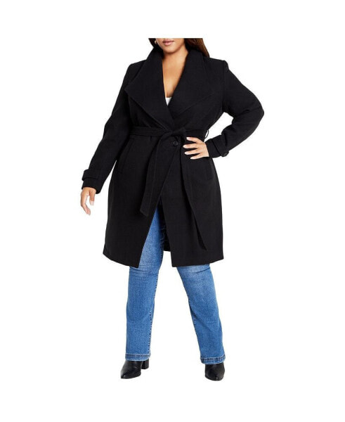 Plus Size So Chic Coat