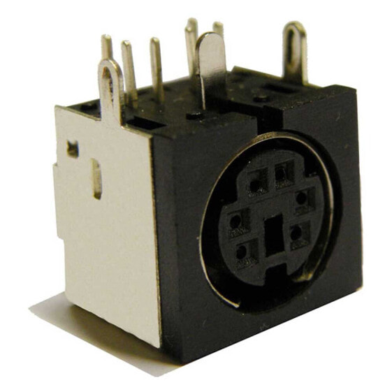 EUROCONNEX 2143 Mini DIN Female Connector 6P