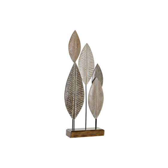 Декоративная фигура DKD Home Decor Бамбук Железо Листья (33 x 10 x 81 cm)