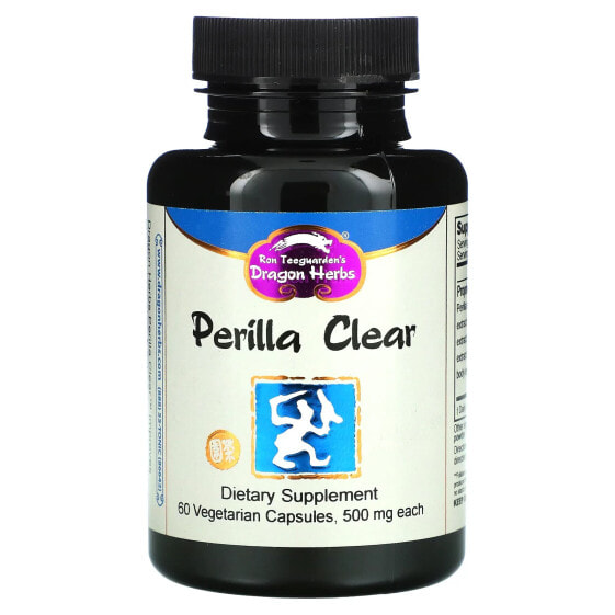 Dragon Herbs ( Ron Teeguarden ), Perilla Clear, 500 мг, 60 вегетарианских капсул