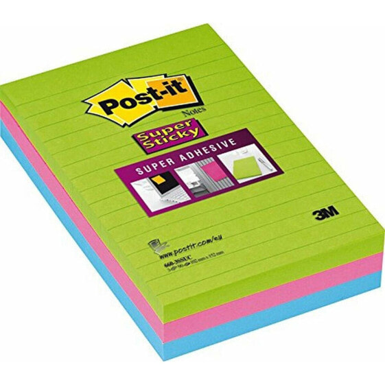 Стикеры для записей разноцветные Post-it Multicolour 15,2 x 10,2 см